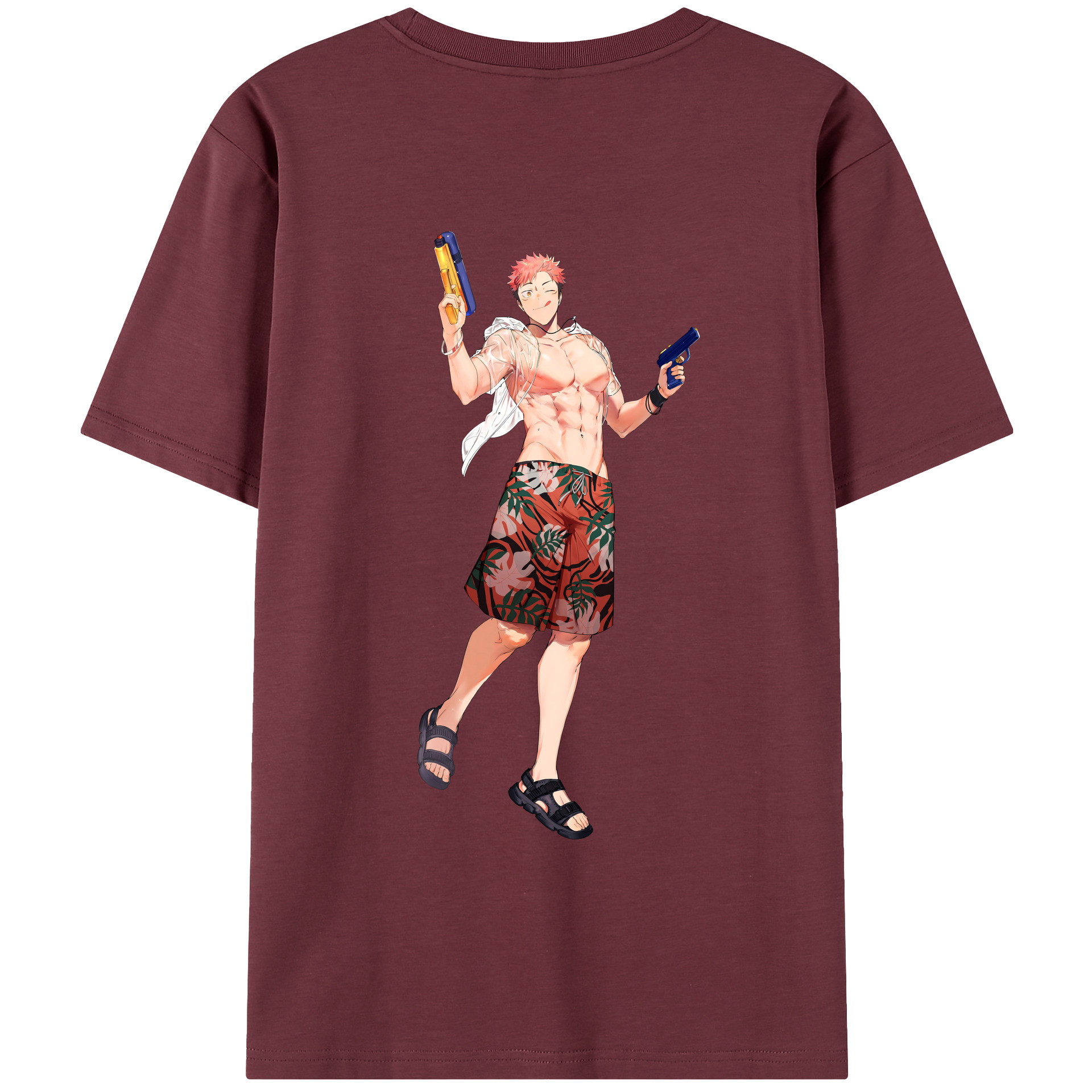 （画像用） 呪術廻戦 Jujutsu Kaisen 綿100％半袖Tシャツ（背面プリント）